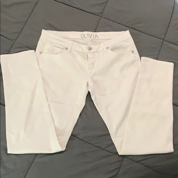 dELiA*s Pants - White jeans